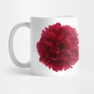 Red peony Mug